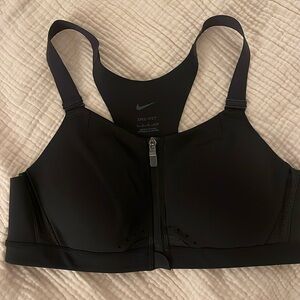 Nike zip front Sports Bra Large (A-B cup)